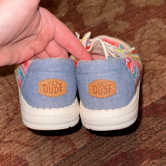 Hey Dude Multicolor Patterned Slip-Ons - Picture 2 of 3